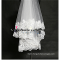 Brides Wedding Veil Lace Trim Short Ivory Wedding Veils 2016